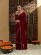 kasee Beads and Stones Pure Chiffon Saree Sale