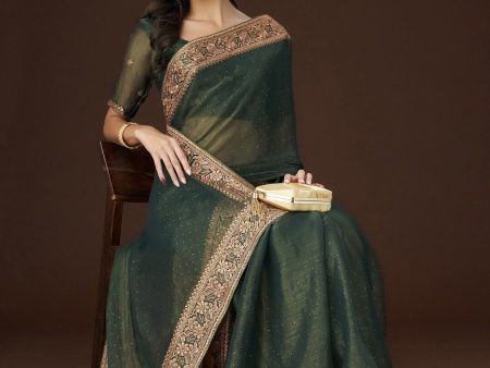 kasee Zari Embroidered Saree Online Hot Sale