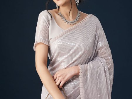 kasee Sequinned Embellished Saree Online now