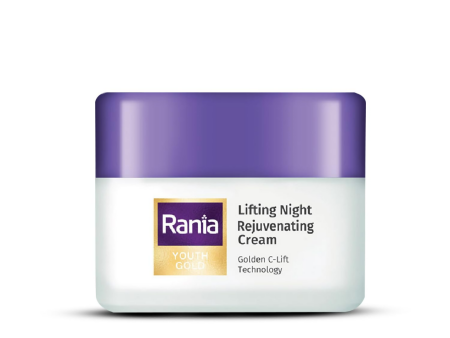 Rania Night Cream with Vitamin C, 24K Gold, Niacinamide Supply