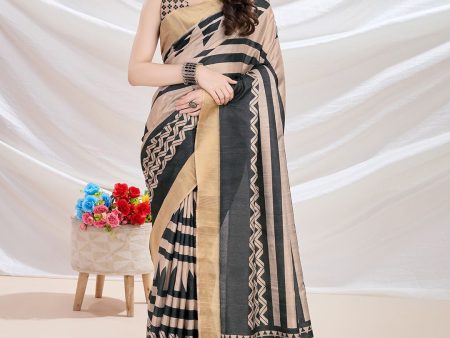 Mitera Zari Silk Blend Banarasi Saree Hot on Sale