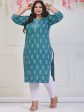 Swasti Ethnic Motifs Printed Pure Cotton Kurta Discount