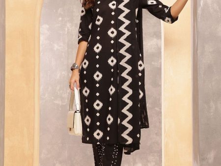 Anouk Women Printed Regular Pure Cotton Kurta with Trousers & With Dupatta Online now