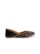 Anouk Black & Pink Embroidered Ethnic Mojaris Hot on Sale