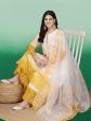 Sangria Floral Embroidered Pure Cotton Straight Kurta With Sharara & Dupatta For Discount