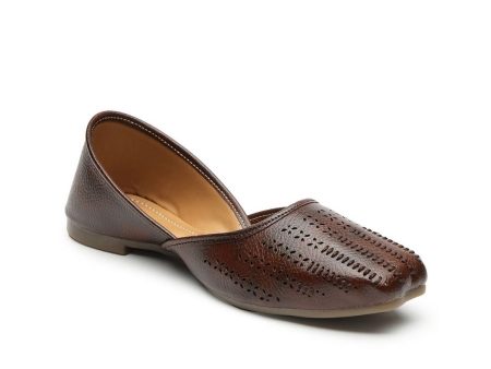 Anouk Women Slip-on Laser Cut Ballerinas Online now