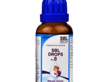 SBL Homeopathy Drops No. 8 ( For Allergic Rhinitis) Supply