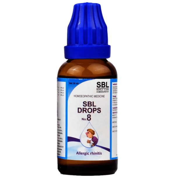 SBL Homeopathy Drops No. 8 ( For Allergic Rhinitis) Supply