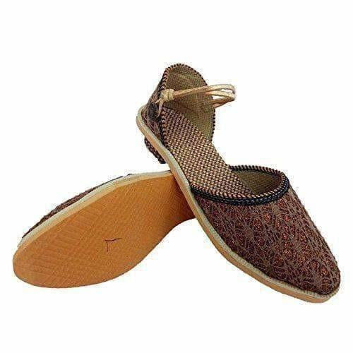 Ethnic Wear Rajasthani Jaipuri Special Designer Handwork Sandals with Fine Heels Sale