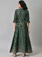 AURELIA Green Ethnic Motifs Ethnic Maxi Maxi Dress Online Sale