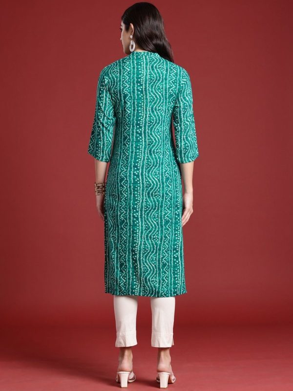 Anouk Bandhani Dyed Kurta Online