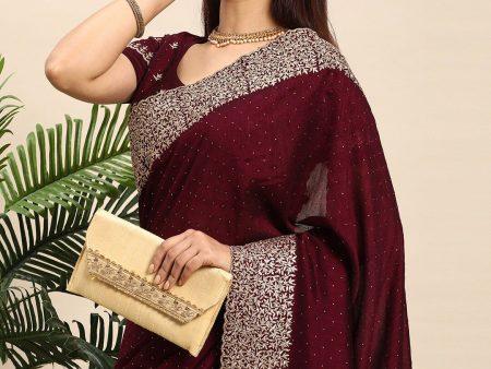 kasee Embellished Embroidered Designer Saree Sale