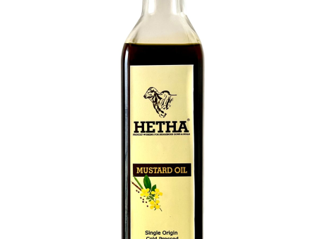 Hetha Organic Cold Pressed Black Mustard Oil For Sale