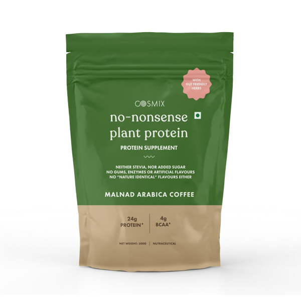 Cosmix No Nonsense Plant Protein (Malnad Arabica Coffee) Online Sale